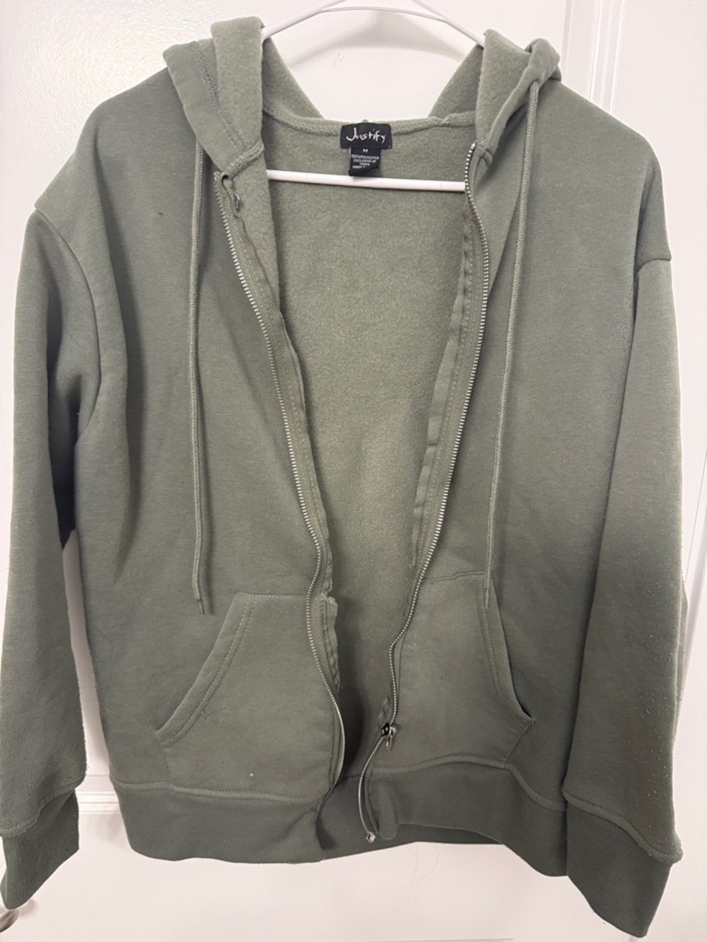 Justify Olive Green Hoodie